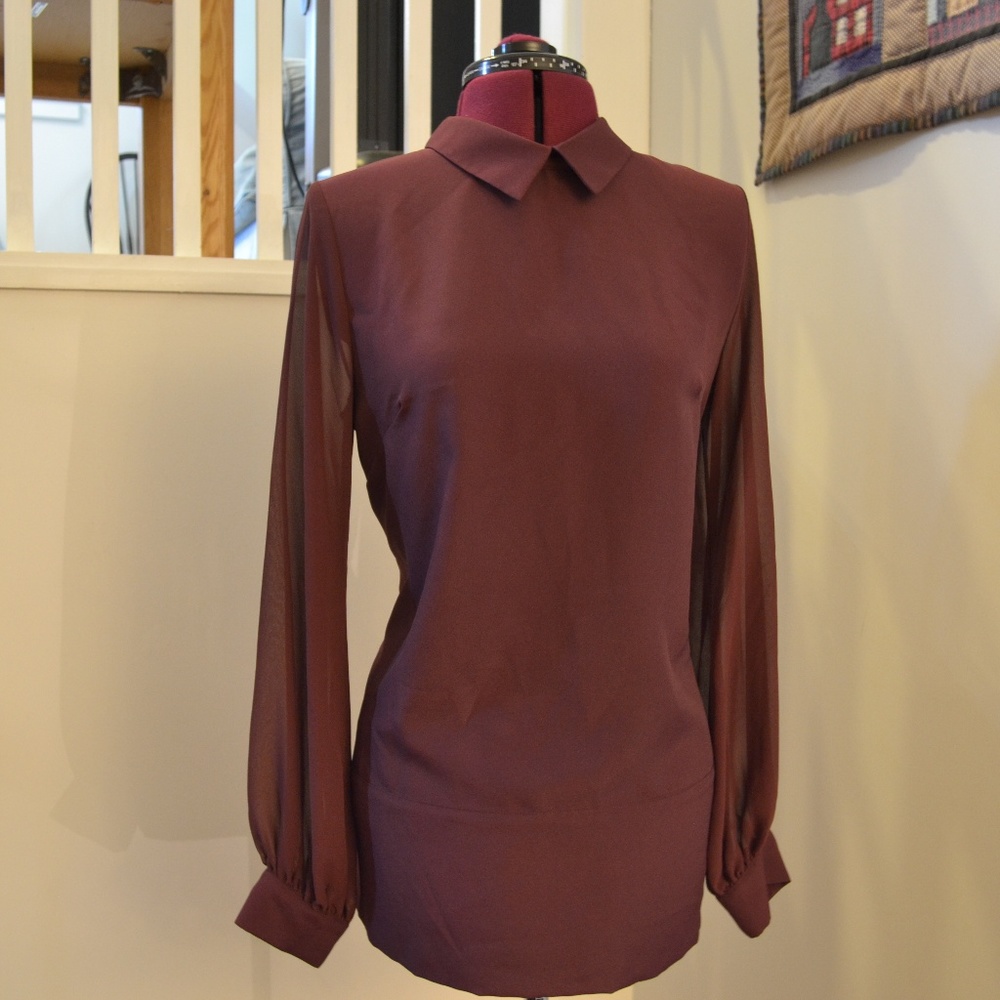 Bcbgeneration Collar Top - image 1